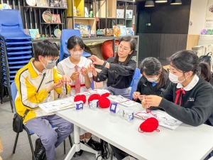 幸福時光 Time for Self-Care 2024：織之確幸之鉤織揮春（輔導組、家政學會）